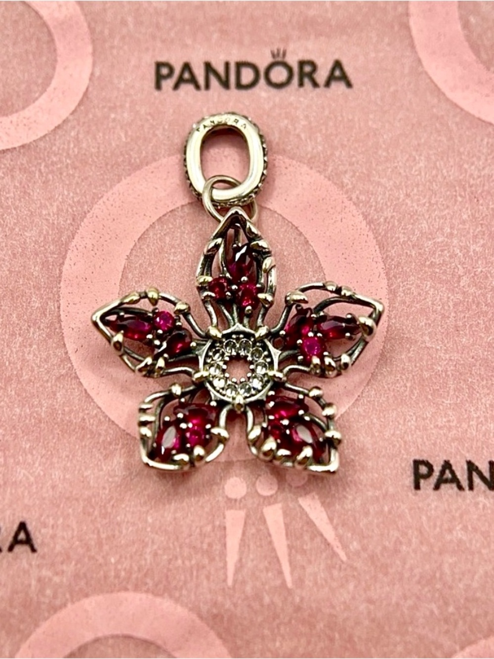 Pandora Stranger Things Demogorgon Silver Dangle Charm